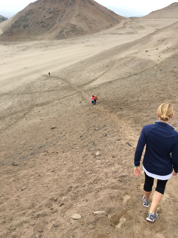 hiking day 1 with sarah and padre